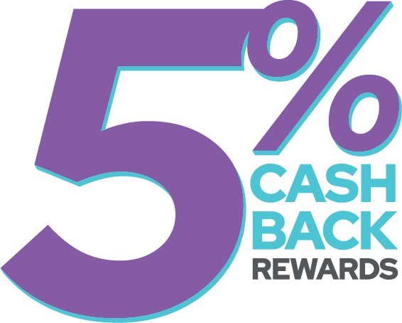 5 Percent Cash Back