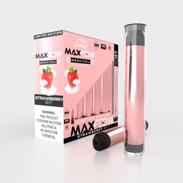 hyppe max flow strawberry sky