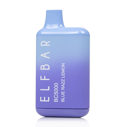 elf bar bc5000 blue razz lemon
