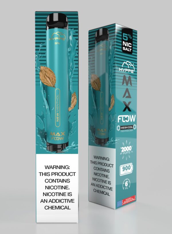 Hyppe max flow new menthol